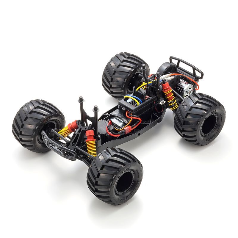 AUTOMODELO ELÉTRICO MONSTER TRACKER 1/10 RC EP RS 2WD RÁDIO 2.4GHZ